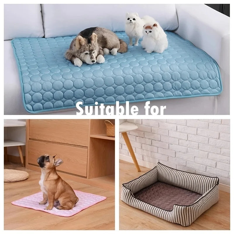 Dog Cooling Mat Self Cooling Pad For Large And Small Pets