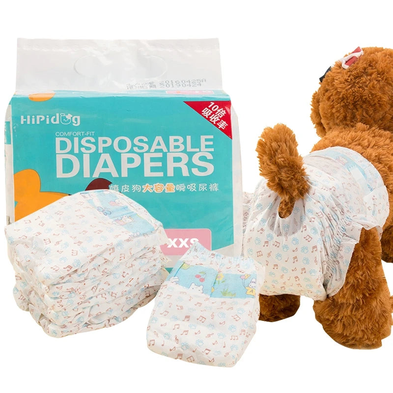 Breathable Super Absorption Female Dog Diapers Leakproof