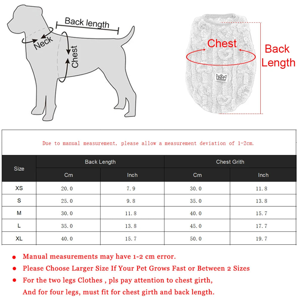 Winter Warm Fleece Pet Vest Coat For Small Cats Dogs