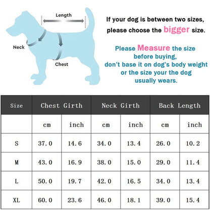 Winter Fleece Dog Coat Jacket For French Bulldog Pug
