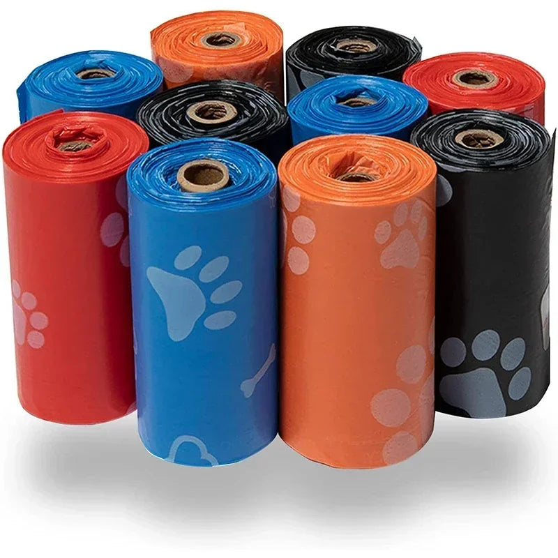 Dog Litter Poop Bags Roll Refill for Dogs Outdoor Cleaning