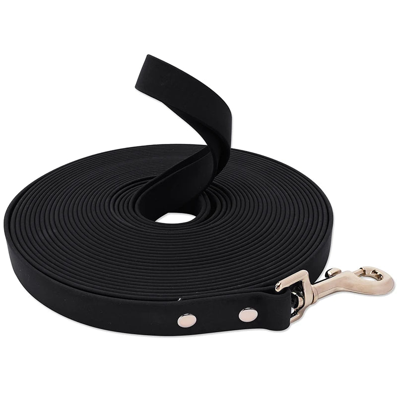 Livepetsme Waterproof Dog Leash PVC Easy Clean Walking Lead
