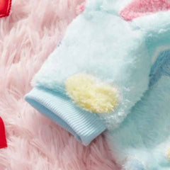 Soft Flannel Dog Vest Puppy Autumn Winter Warm Fleece Jacket