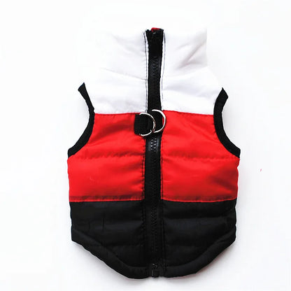 Dog Clothes Winter Camo Skull Butterfly Leopard Vest Coat Warm Pet Hoodie Jacket for Small Medium Dogs  Fashion Puppy Outfit