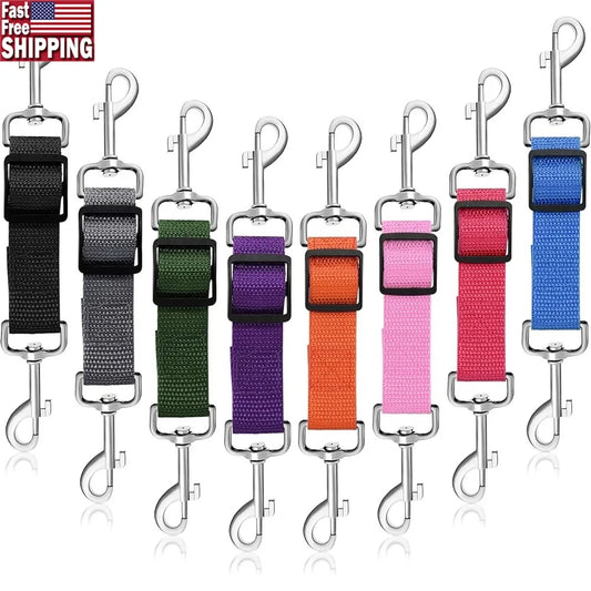Adjustable Nylon Dog Collar Safety Clips Prong Connectors