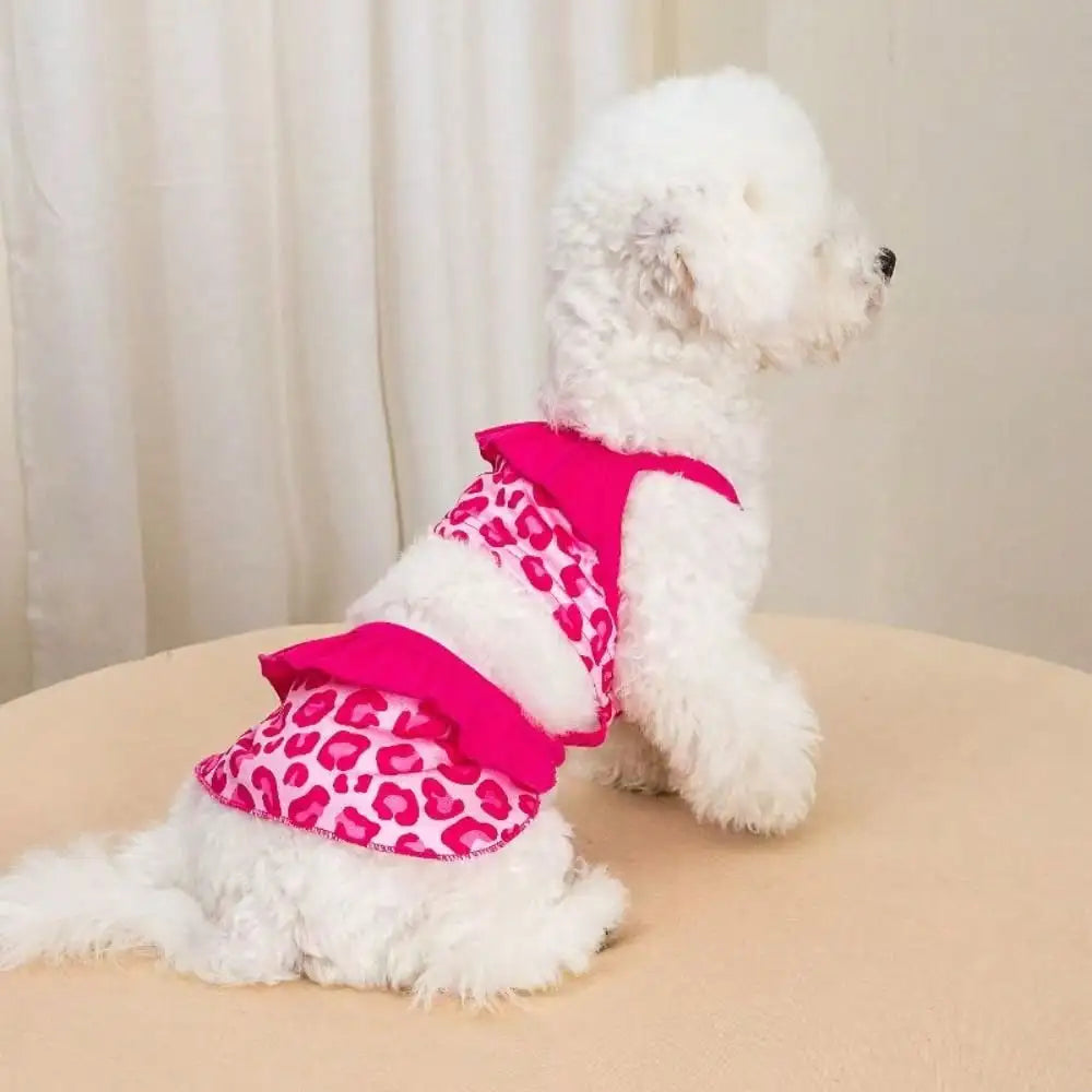 Pet Dog Lace Camisole Dress Daily Wear Outdoor Photoshoots Clothes