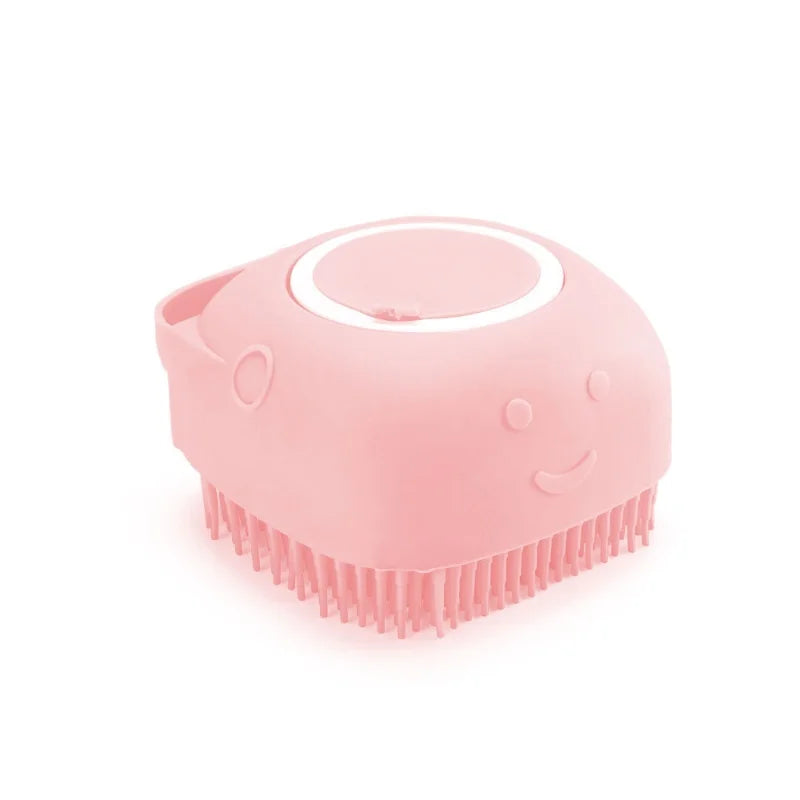 Multifunctional Bath Massage Brush for Dogs And Cats Soft Safety Silicone Puppy Grooming Tool Big Dog Cat Pet Accessories