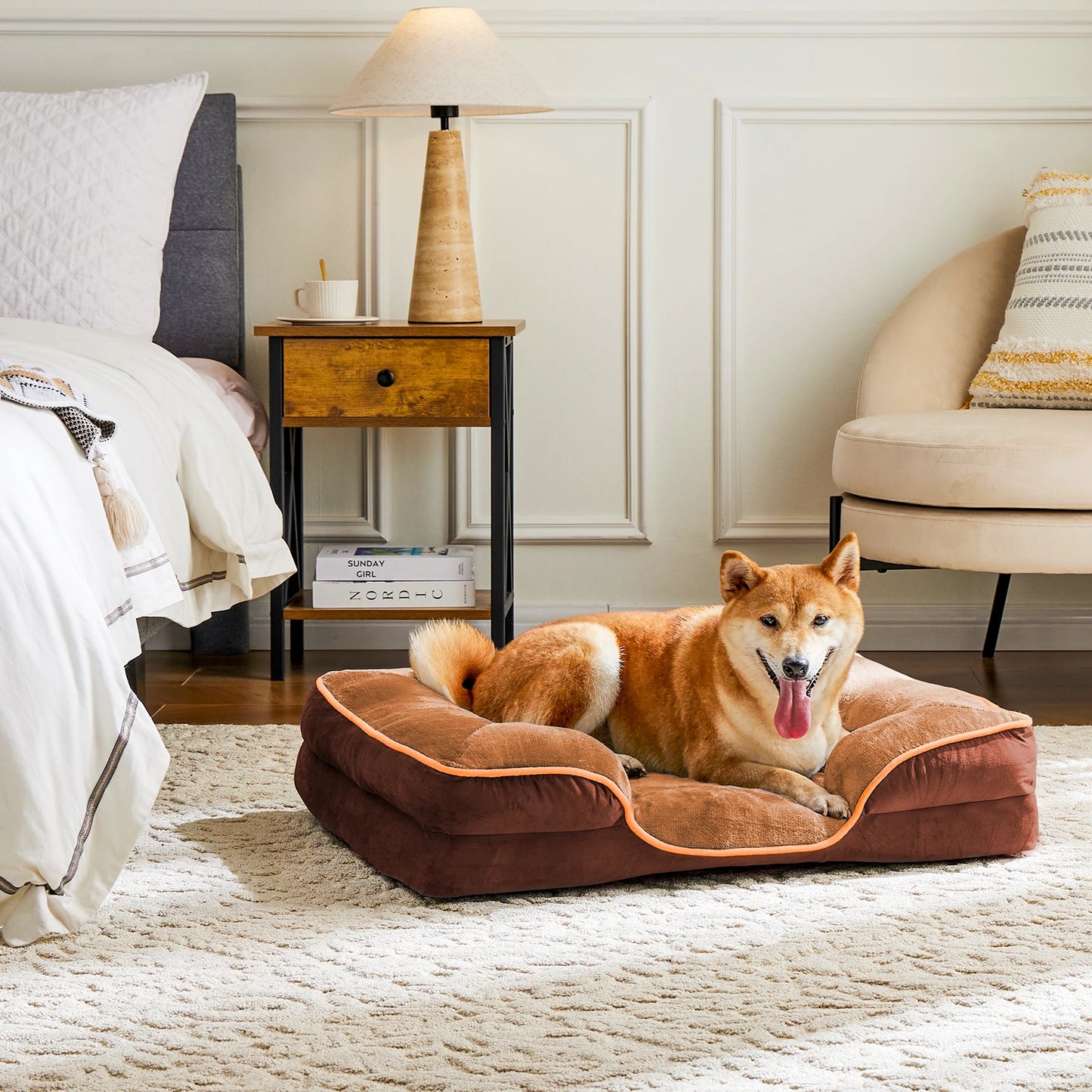Zhejiang Hign Concerned Chemical Orthopedic Dog Bed Plush
