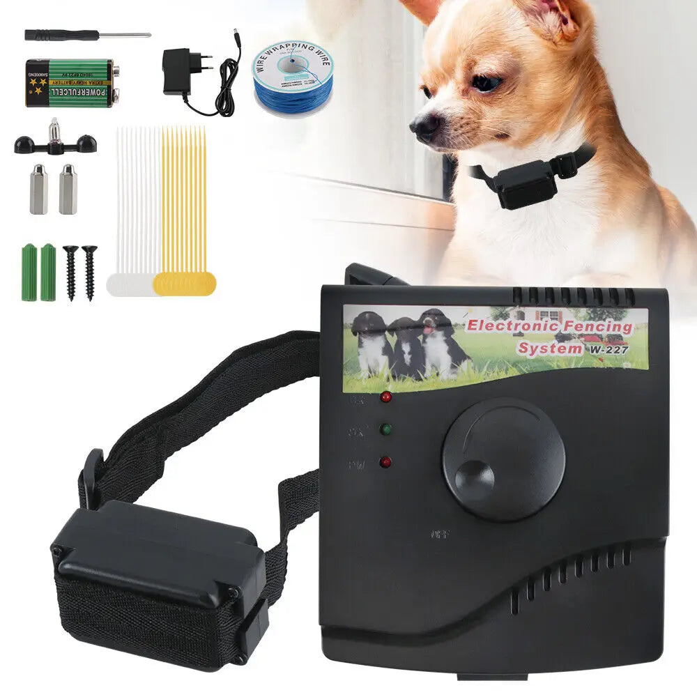 Waterproof Electric Dog Fence System With Containment Shock Collar