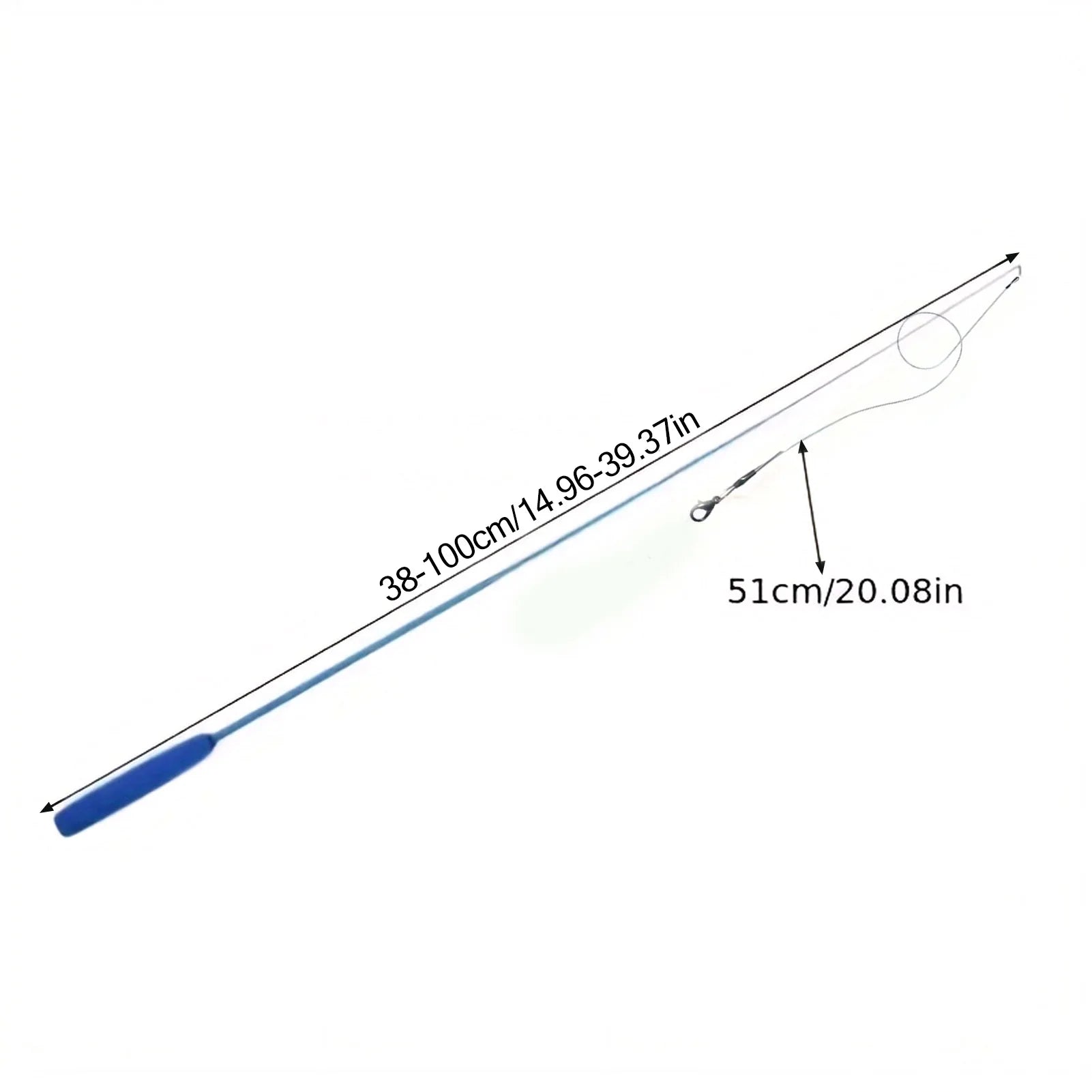 Retractable Cat Teaser Wand Indoor Fun For Cats And Kittens