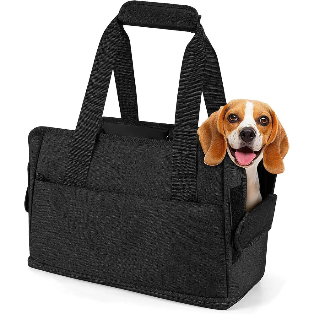 Expandable Soft Dog Carrier Bag Sling for Small Dogs
