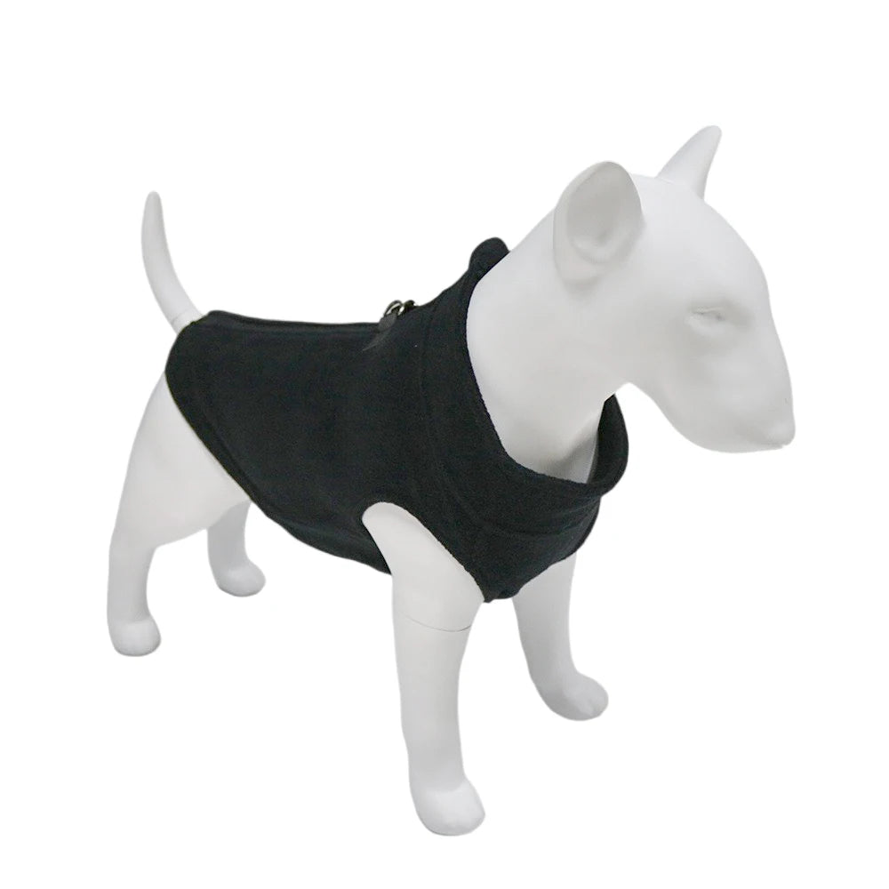 Winter Fleece Dog Coat Jacket For French Bulldog Pug