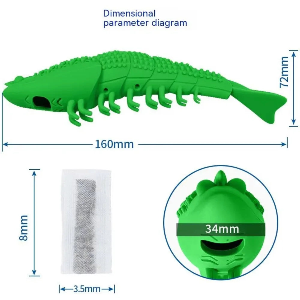 Catnip Toy Shrimp For Cats Interactive Chew Toy Pet Safe