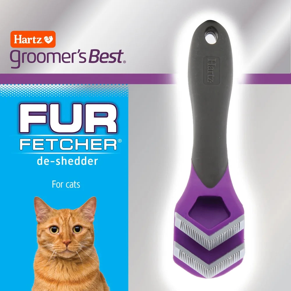 Pet Harmony Supplies Ergonomic Cat De Shedding Tool