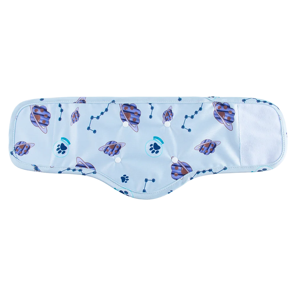 Adjustable Cartoon Animals Pet Dog Diapers Washable Males Absorbent for Dog Reusable Pet Panties Shorts Physiological Pants