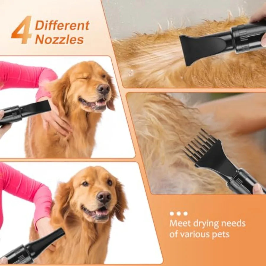 Yao Hui Huang Dog Grooming Dryer High Velocity 3200W Pet Hair Blower