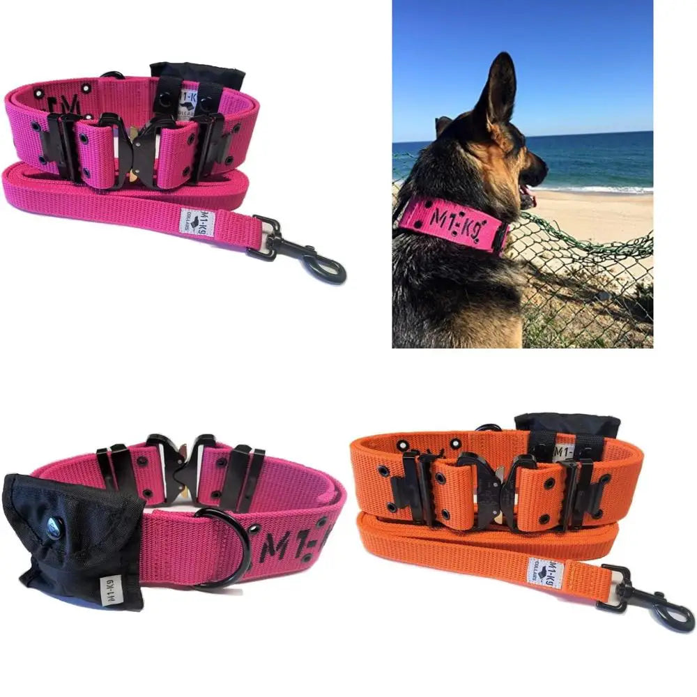 Pro Series Generation 3 M1K9 Dog Collar With Pouch Leash