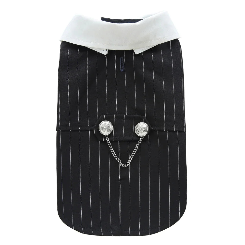 Christmas Dog Costume For Pets Tuxedo Wedding Outfit