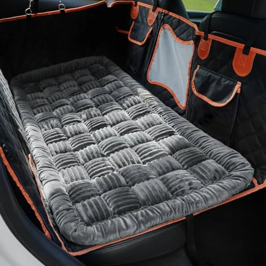 Backseat Pet Bed Mat for Car NonSlip Travel Pet Mat