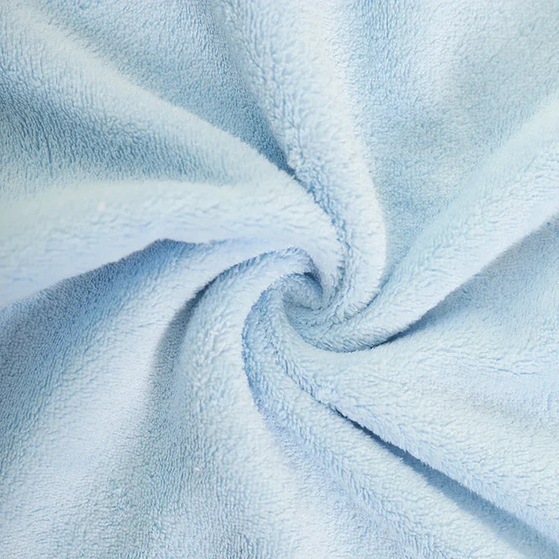 Quick Dry Pet Bath Towel Robe Absorbent Dog Cat Bathrobe