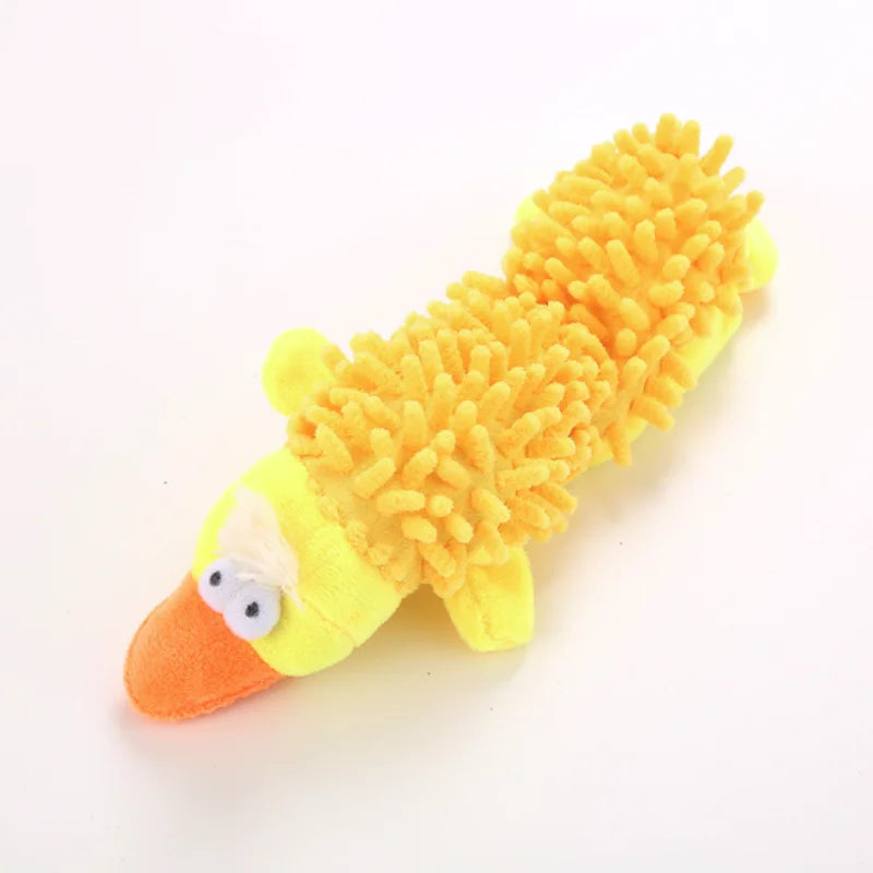 Durable Plush Dog Toy For Small Breeds Squeaky Chew Toy