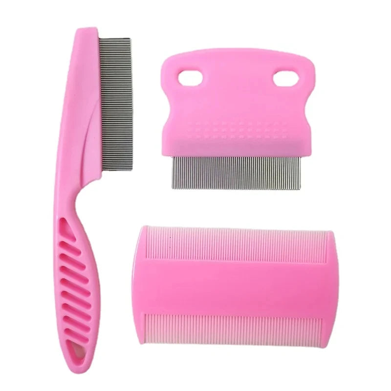 YTYIN Flea Comb Cat Grooming Set 3 Pieces For Cats