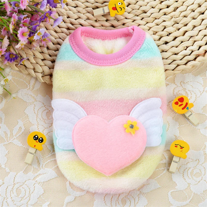 Luxurious Winter Warm Fleece Chihuahua Sweater For Small Dogs