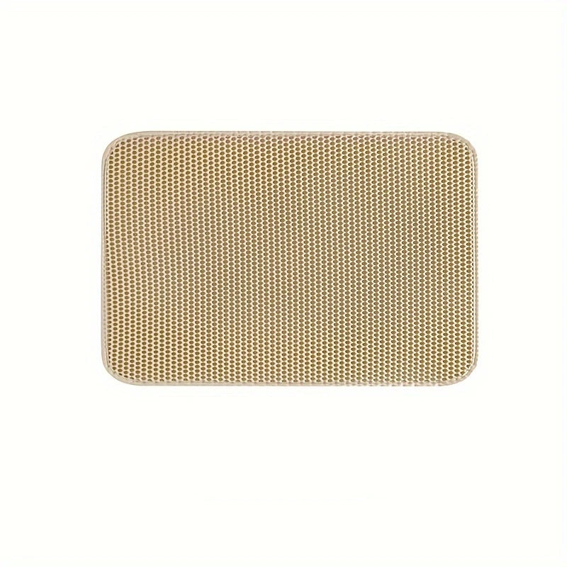 Hignconcerned Cat Litter Mat Non Slip Double Waterproof