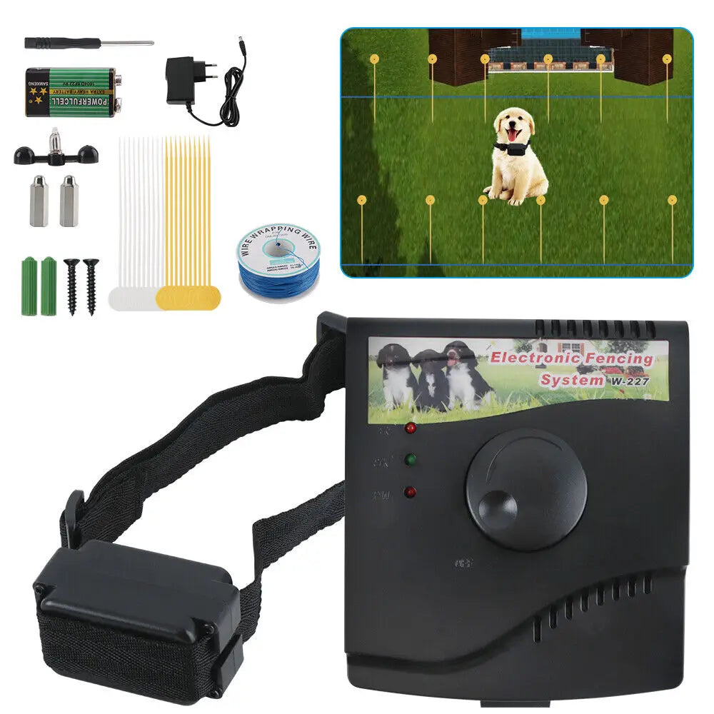 Waterproof Electric Dog Fence System With Containment Shock Collar