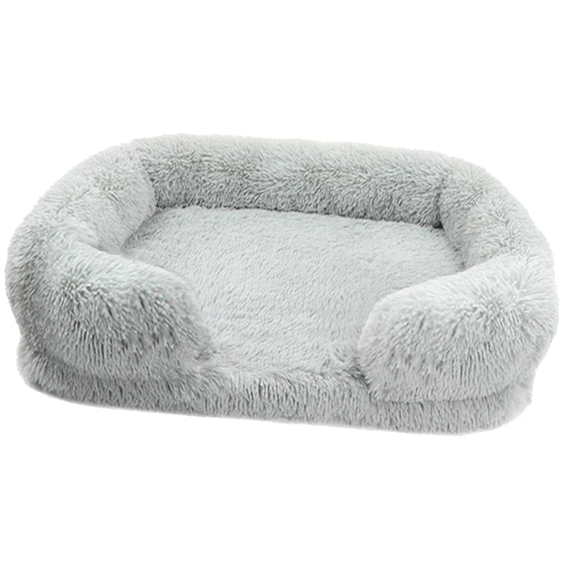 Jiangsu Thickened Orthopedic Dog Bed Large Dogs With Plush Cover