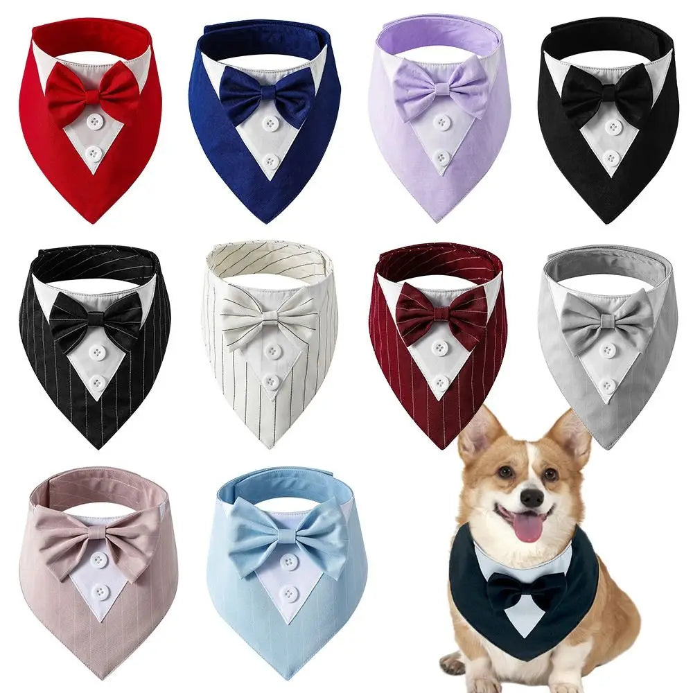 Dog Necktie Formal Wedding Accessory For Small And Medium Dogs