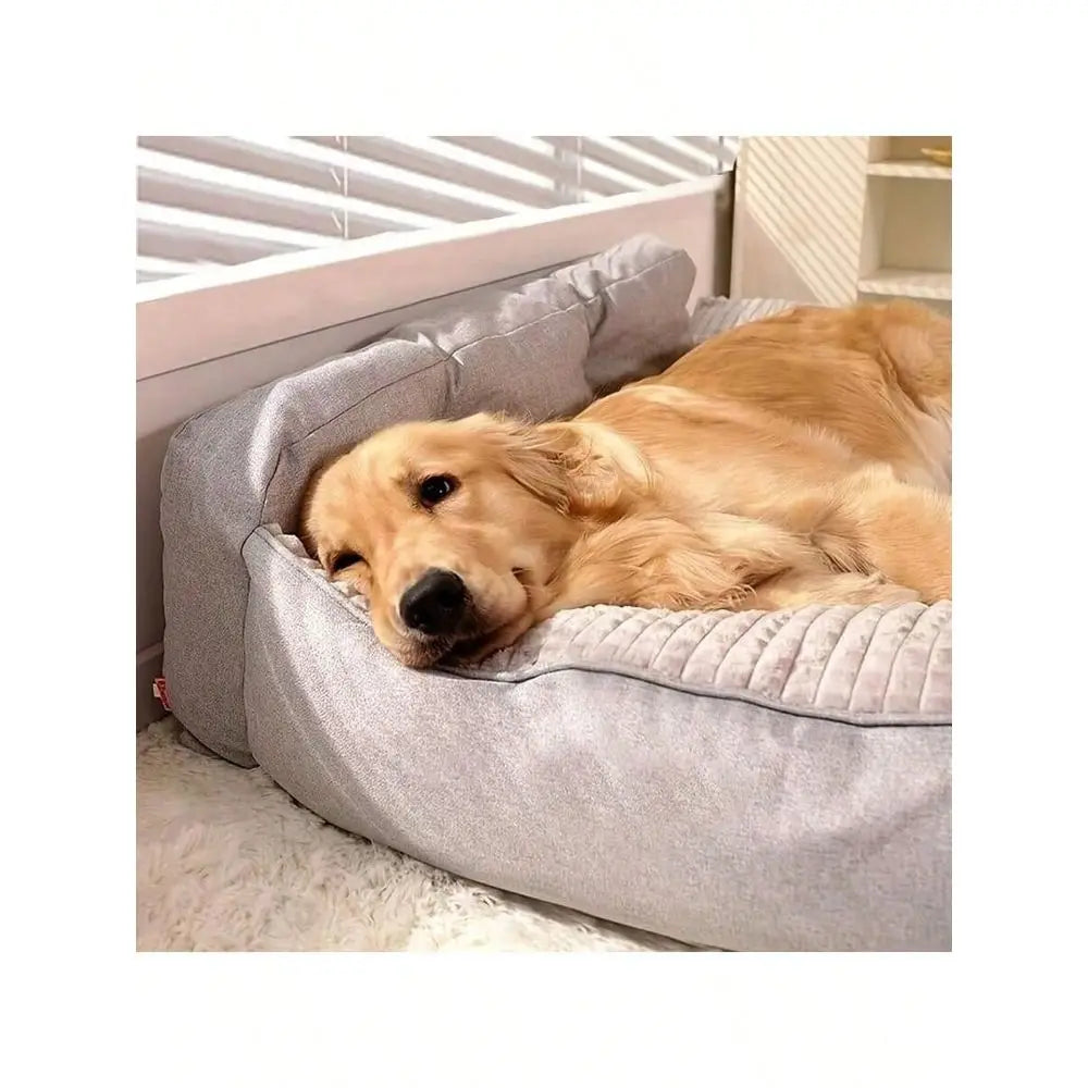 Dog Bed Made From 100 Percent Cotton Breathable Anti Slip