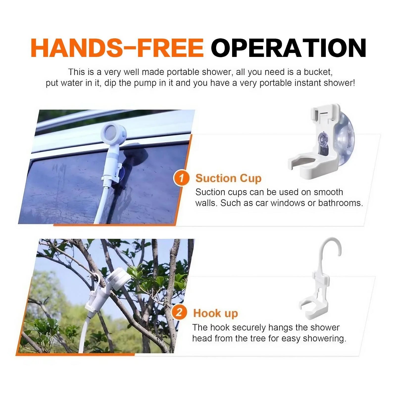Portable Rechargeable Handheld Pet Shower Sprayer for Dogs Cats with Gentle Stream Adjustable Pressure Shower Pump Outdoor Watering Spray Head USB Charging for Bathing Grooming Car Washing Flower Watering