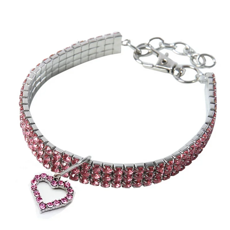 Bling Rhinestone Dog Collar Crystal For All Dogs And Pets