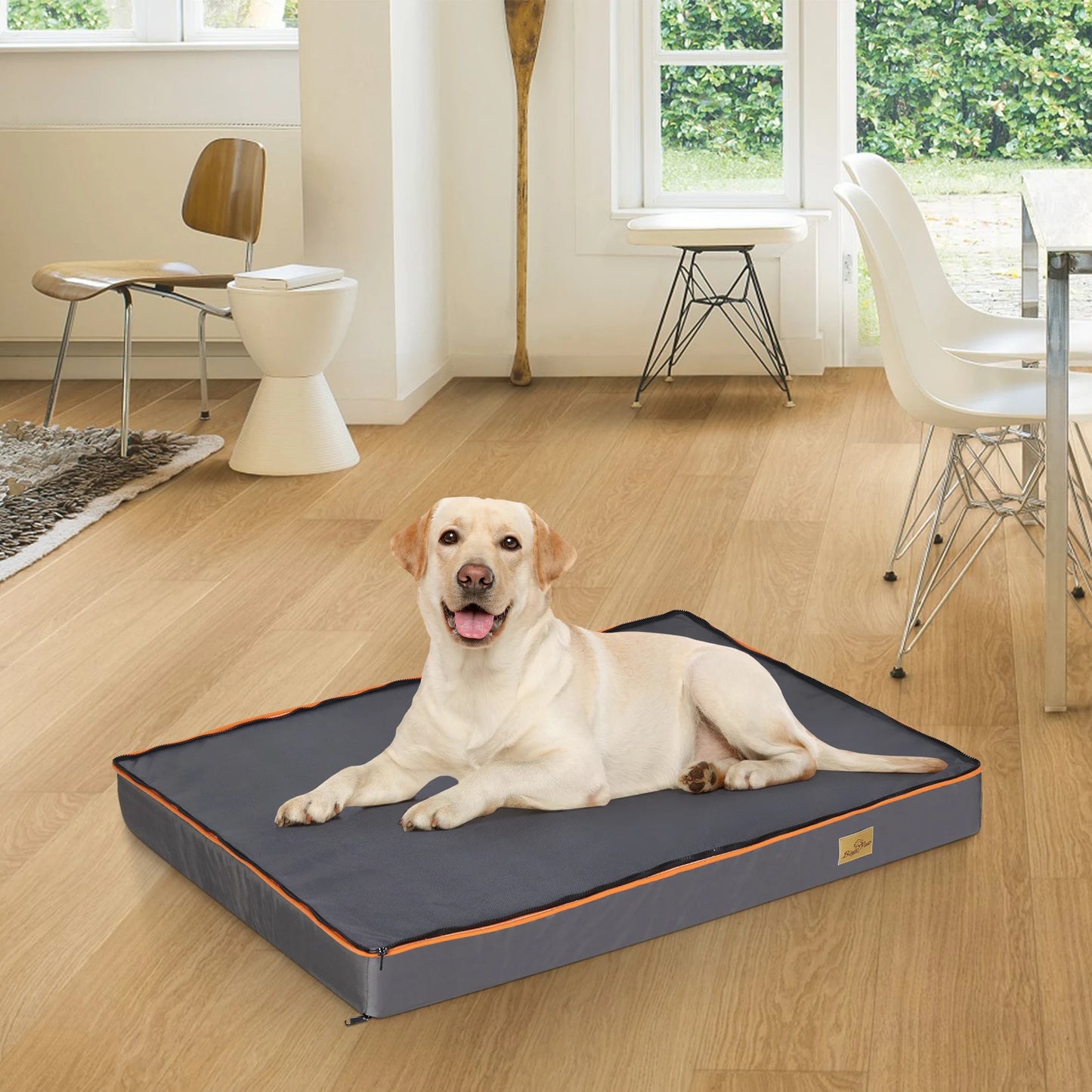 Pet Harmony Supplies Orthopedic Dog Bed With Washable Cover