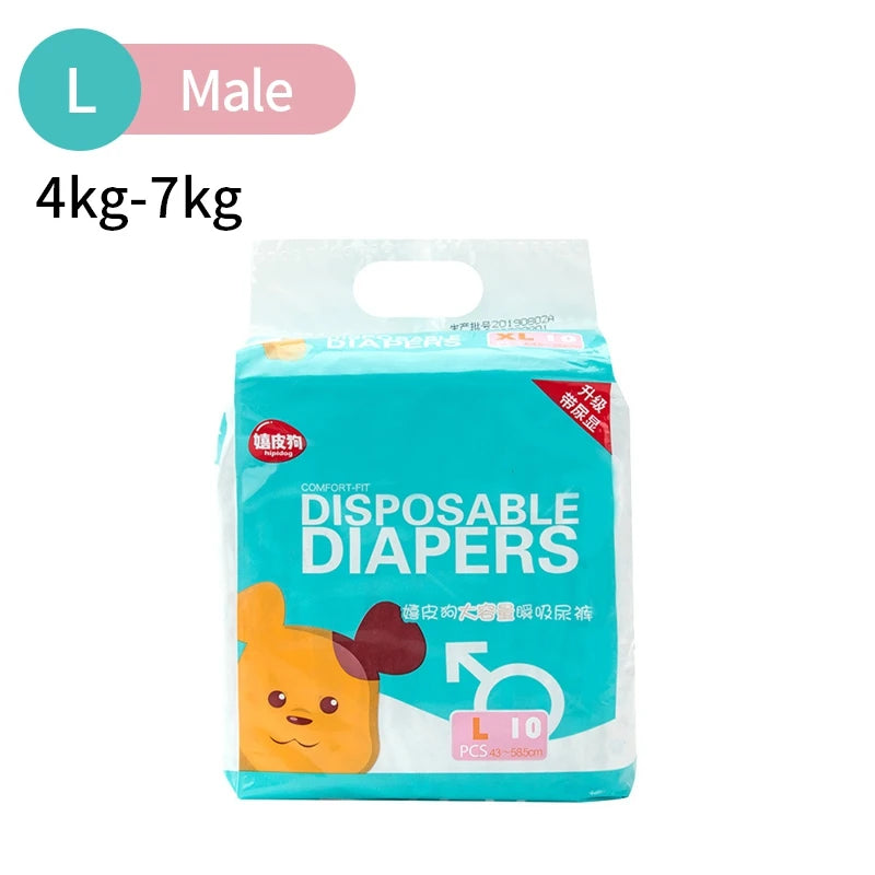 Breathable Super Absorption Female Dog Diapers Leakproof