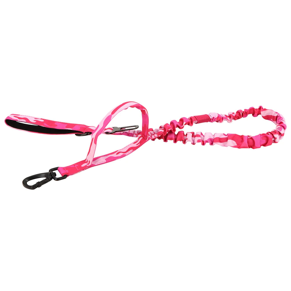 PETRAVELCN Military Dog Leash Adjustable With Quick Release Handles