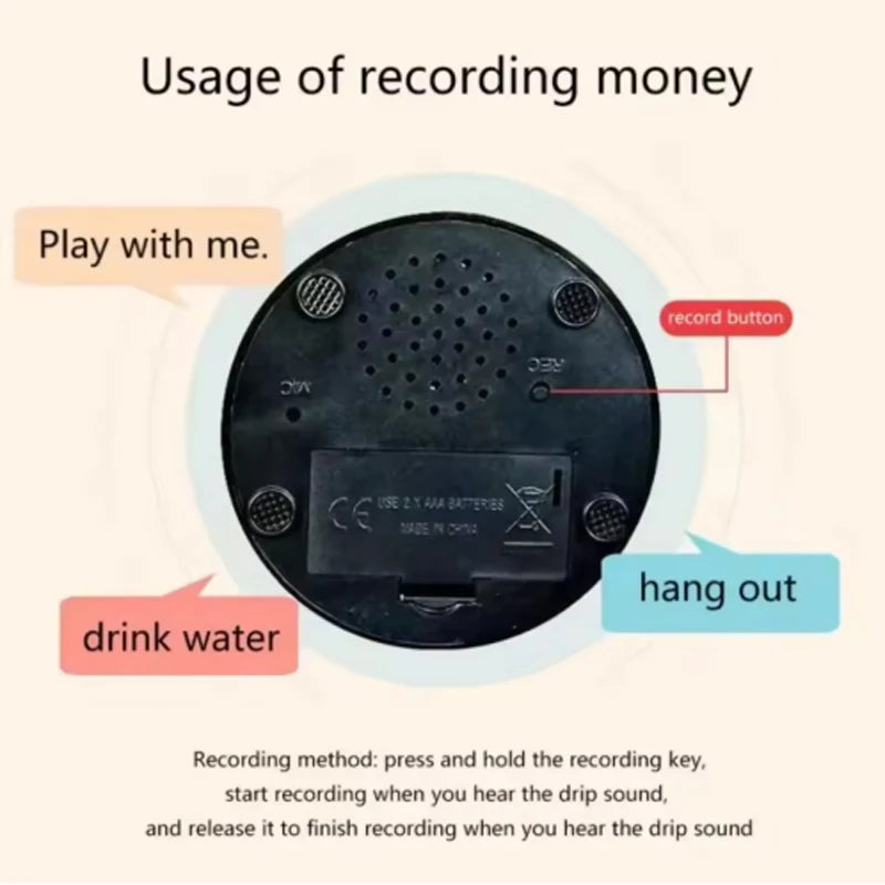 Dog Recordable Toys Talking Pet Buttons Squeaky Toy Starter Kit