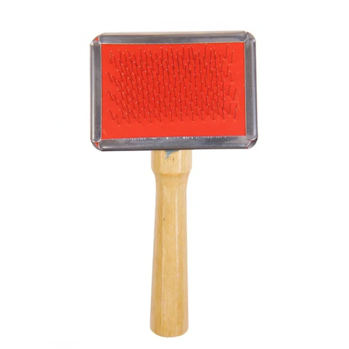 Hign-concerned Steel Needle Wooden Handle Dog Cat Comb Grooming Tool
