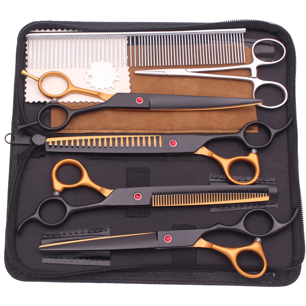 Stainless Steel Dog Grooming Scissors For Pet Hairdressing
