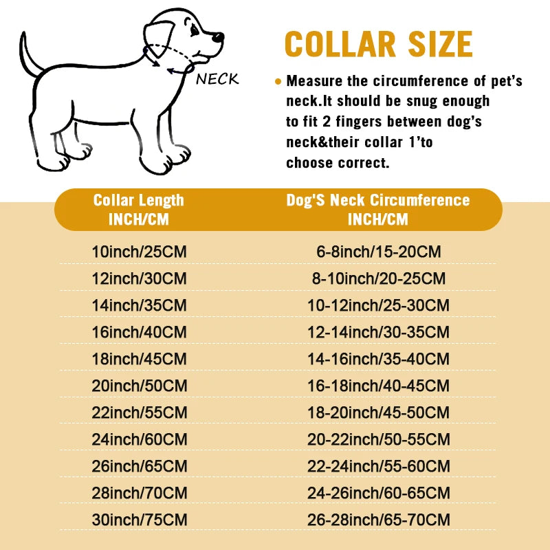 Stainless Steel Chain Dog Collar Cuban Style Training Collar