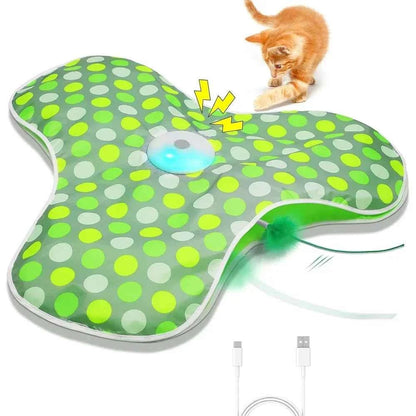 Smart Interactive Cat Toy with Squeaky Mouse for Engaging Hide and Seek Playtime