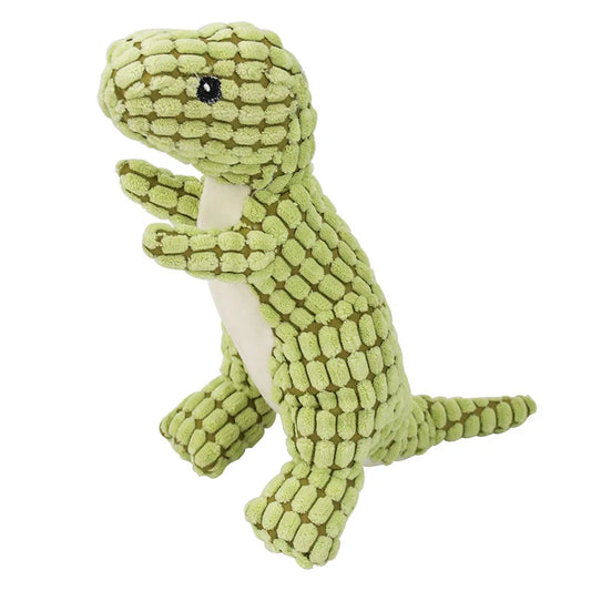 Dog Chew Toy Stuffed Dinosaur Shape Pet Training Toy