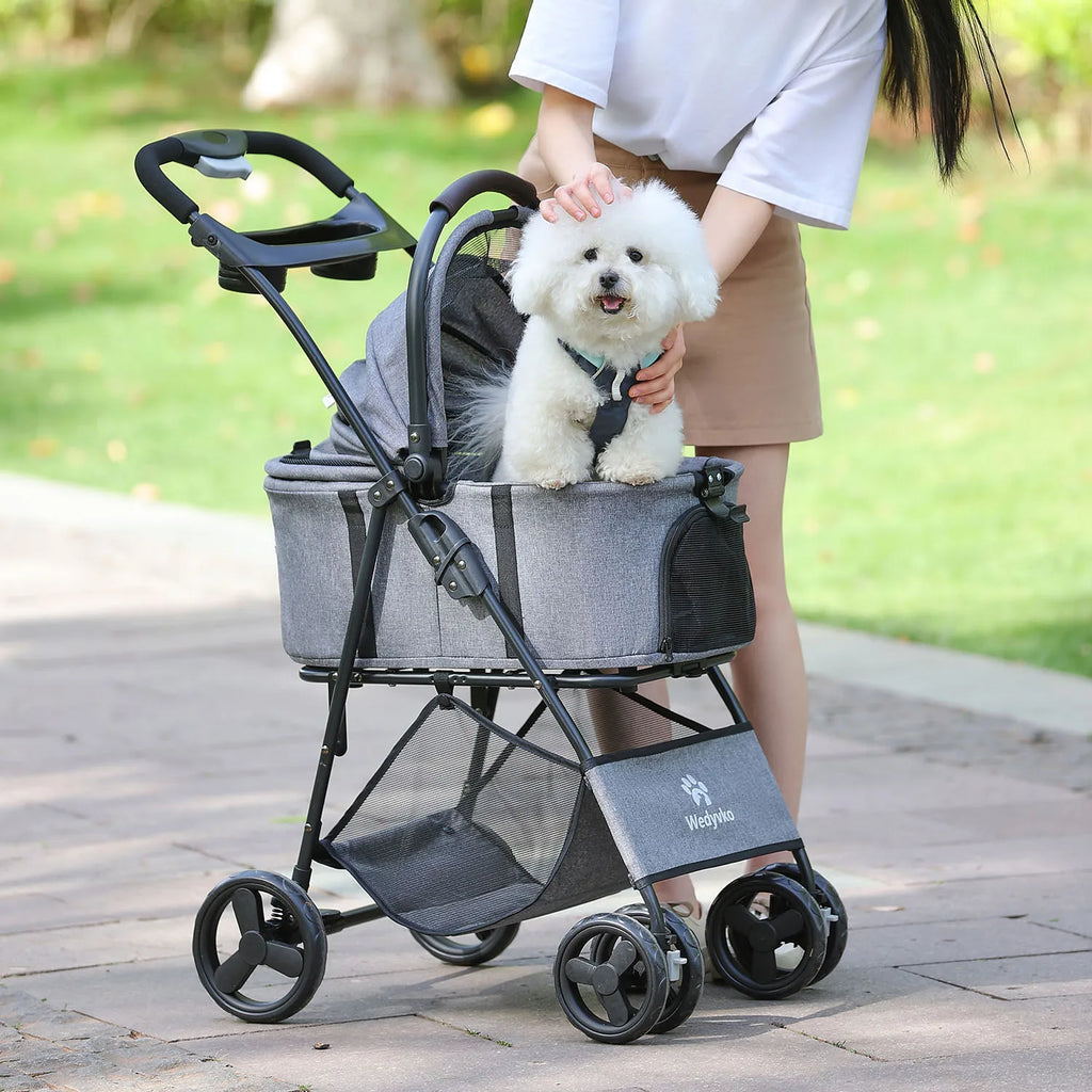 3 In 1 Pet Stroller Carrier AllTerrainPro For Dogs