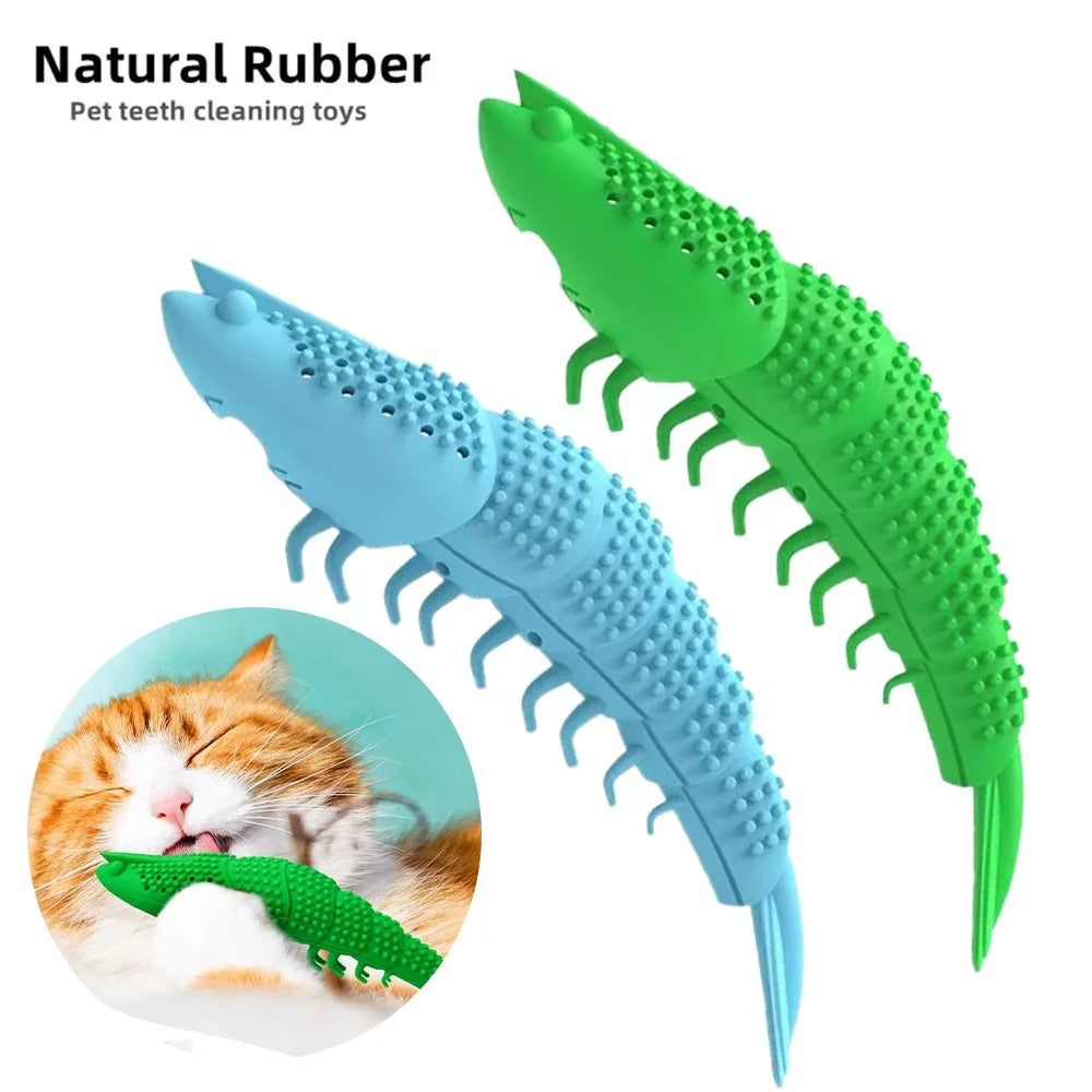 Catnip Toy Shrimp For Cats Interactive Chew Toy Pet Safe