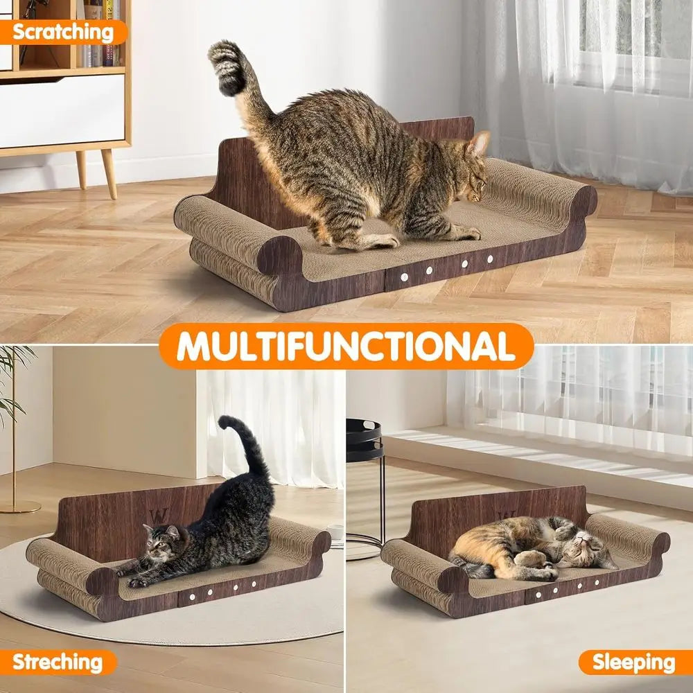 XMSJ Scratcher Bed Cardboard Lounger For Indoor Use