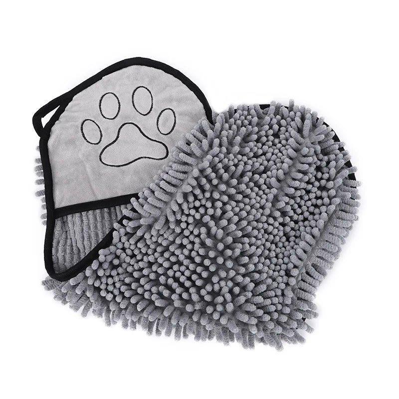 Pet Towel Super Absorbent Bath Dog Bath Towel Chenille Quick Drying Super Large Thick For Cats Pets Dogs Clothing Home Garden