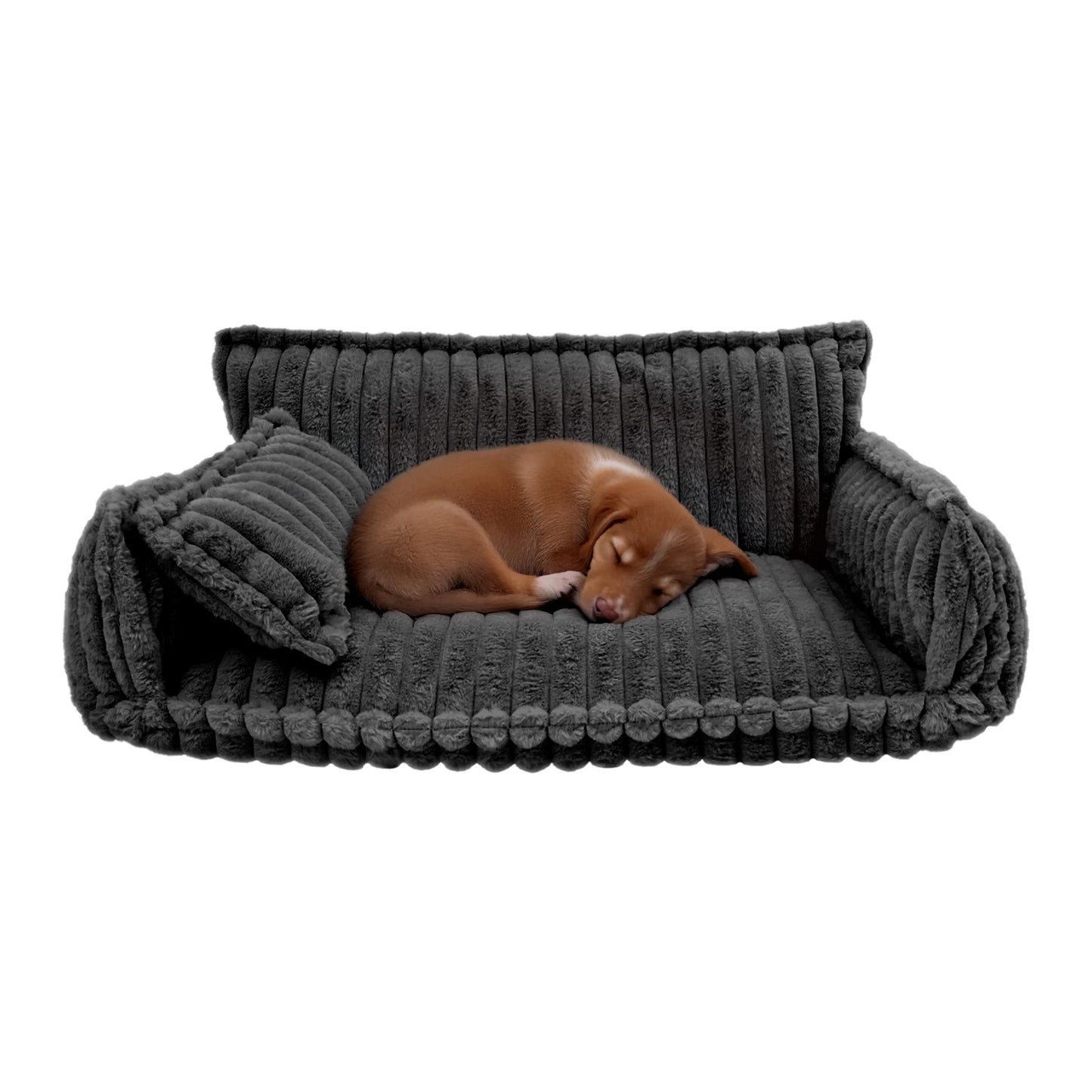 Pet Calming Couch With Washable Removable Cover Cats And Dogs