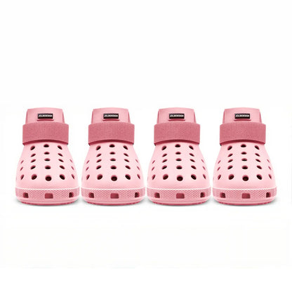 Dog Shoes for Hot Pavement - Dog Shoe for Small & Medium & Large Dogs, Dog Boots Paw Protectors, Easy ON & Off, Non-Slip, Waterproof, Easy-Clean Dog Booties for Beach and Snow