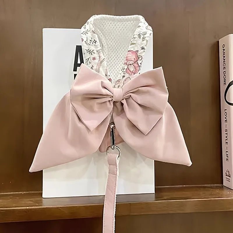 BeiYu Pet Dog Vest Harness With Double Strap Chest Collar